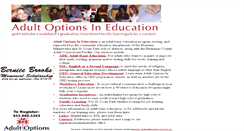 Desktop Screenshot of adultoptions.hopkinsschools.org