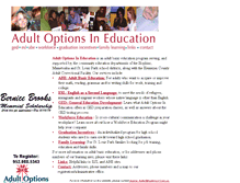 Tablet Screenshot of adultoptions.hopkinsschools.org